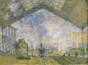 Saint Lazare train station Claude Monet